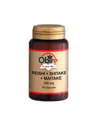 Reishi, Shitake y Maitake 300 mg...