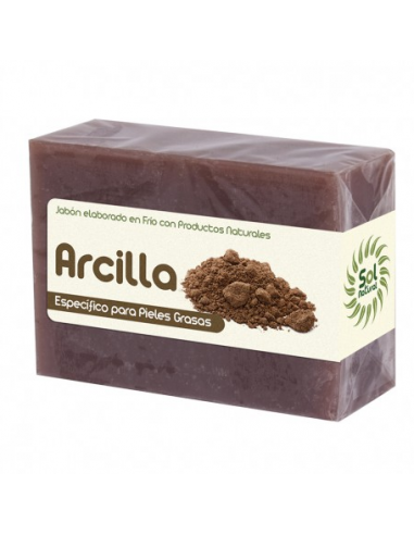 Jabón de Arcilla - Sol Natural - 100gr