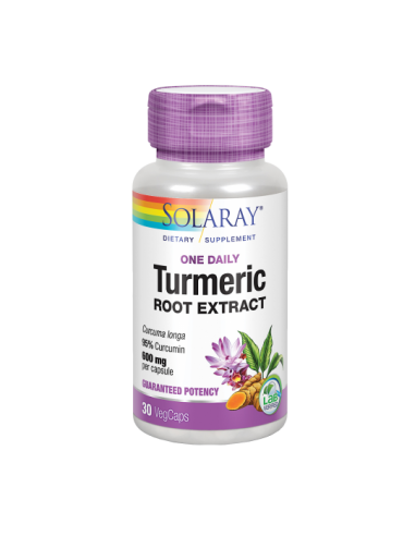 Turmeric -Solaray- 30 cápsulas