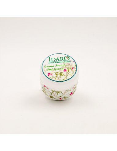 Crema Facial Piel Grasa -Idaro- 50 Ml.