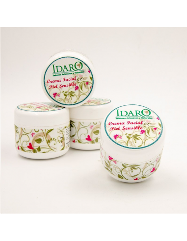 Crema Facial Piel Sensible -Idaro- 50...