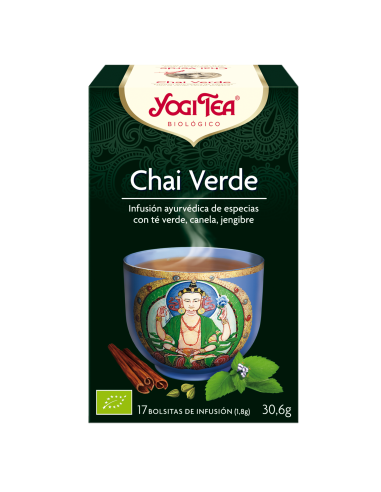 Chai Verde Bio -Yogi Tea- 17 infusiones