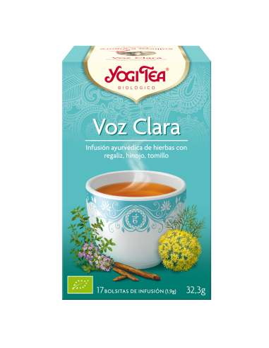 Voz Clara Bio -Yogi Tea- 17 infusiones