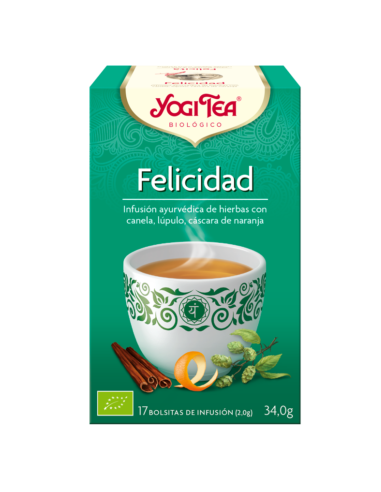 Felicidad Bio -Yogi Tea- 17 infusiones