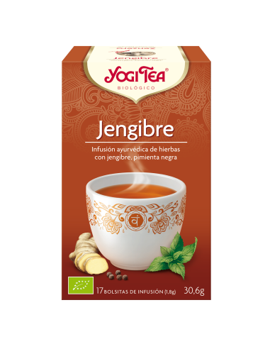 Jengibre Bio -Yogi Tea- 17 infusiones