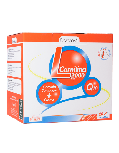 L-Carnitina 2000 mg-Drasanvi- 20...