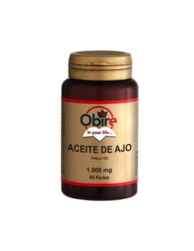 Aceite de Ajo 100 mg -Obire- 60 Perlas