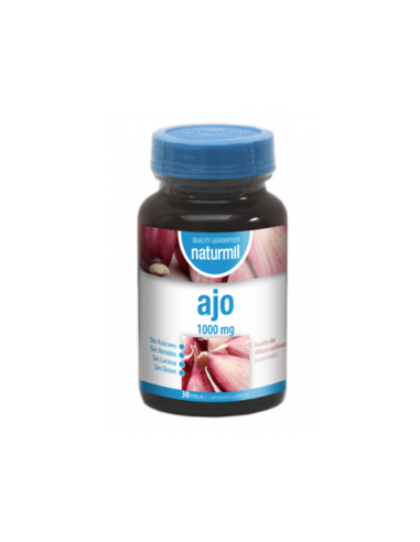 Ajo 1000 mg -Naturmil- 30 cápsulas