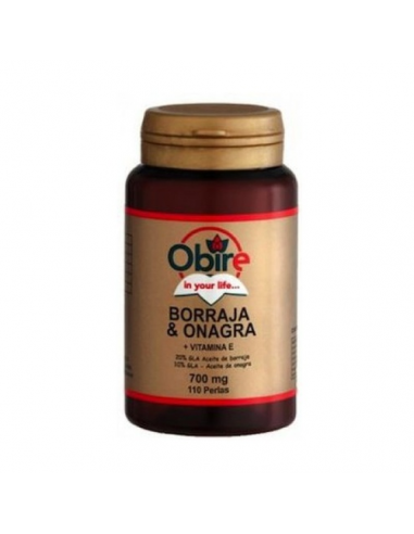 Borraja y Onagra + Vitamina E -Obire-...