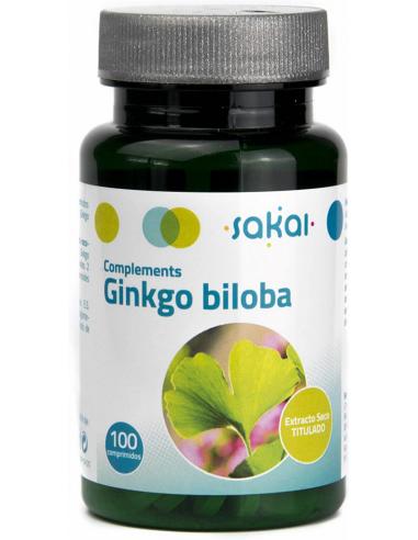 Ginkgo Biloba -Sakai- 100 comprimidos