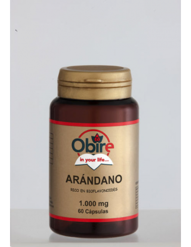 Arandano 1000 Mg. - Obire - 60 Capsulas