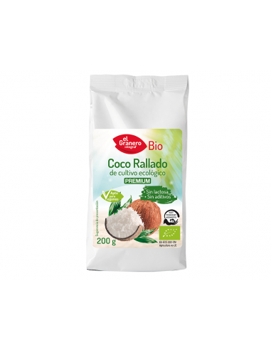 Coco Rallado Bio -El Granero- 200 gr