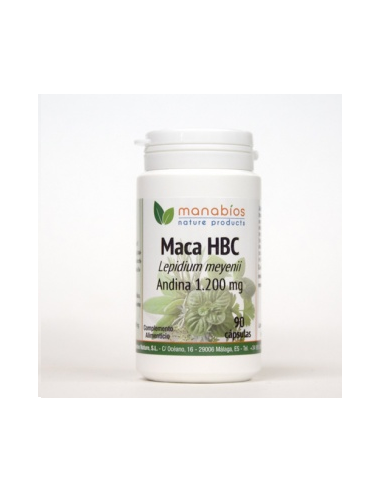 Maca Andina HBC 1.200 mg -Manabios-...