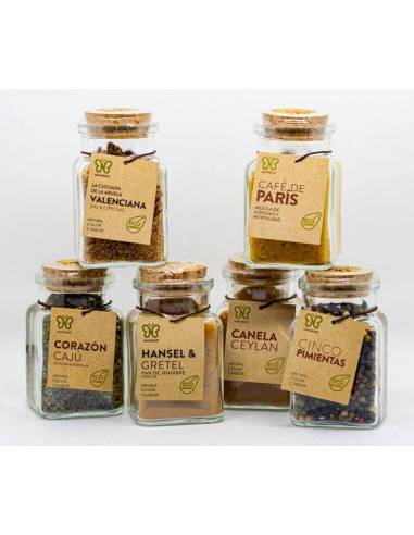 Cesta Regalo Especias Eco