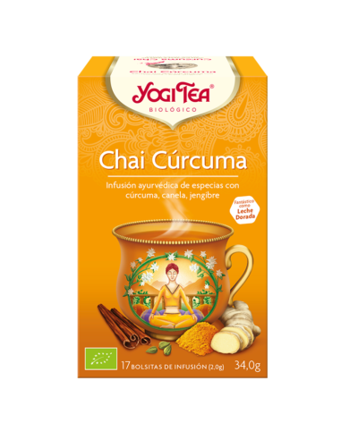 Chai Cúrcuma Bio -Yogi Tea- 17...