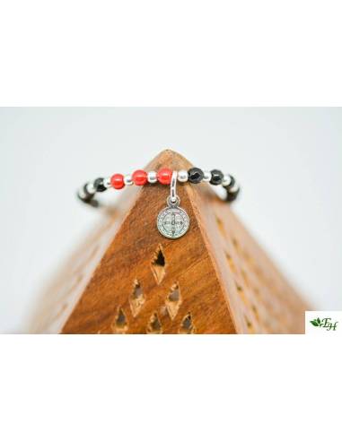 Pulsera Plata Protección Grande