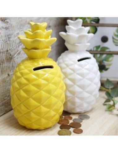 Hucha Piña Porcelana