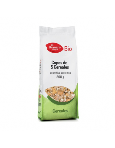 Copos de 5 Cereales Bio - El Granero...
