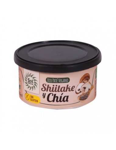 Paté Vegano de Shiitake y Chia -Sol...