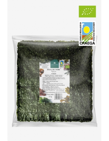 Hojas de Nori Eco -Porto-Muiños- 6...