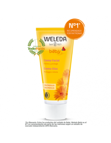 Crema Facial de Calendula Bebé -...