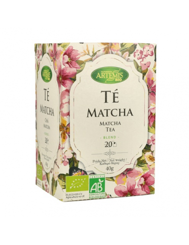 Té Matcha Bio - Artemis - 20 ud