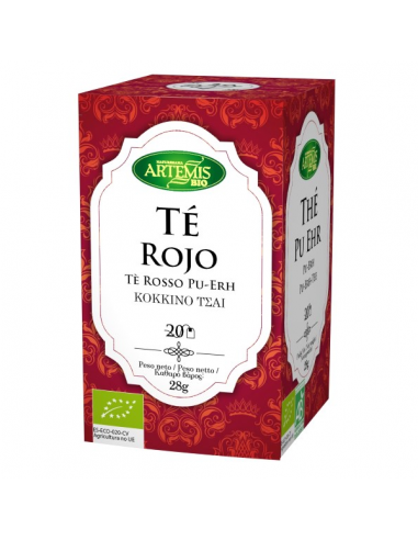 Té Rojo Bio - Artemis - 20 ud