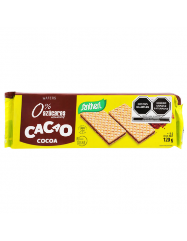 Wafers Cacao 0% Azucares - Santiveri...