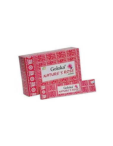Incienso Nature's Rose - Goloka - 15...