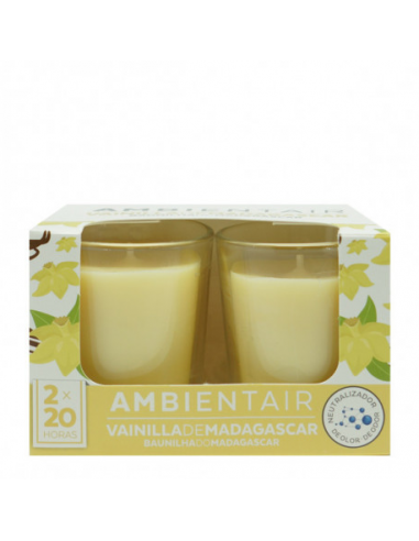 Vela perfumada Duo Vainilla de...