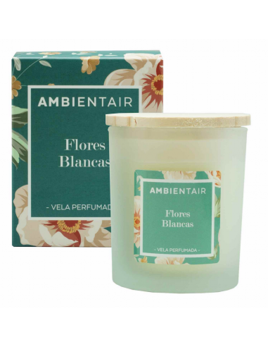 Vela perfumada Flores Blancas -...