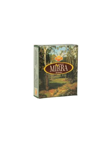 Incienso conos Mirra - SAC - 10 Conos