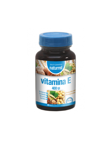 Vitamina E 400 UI - Naturmil - 30 perlas
