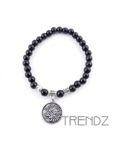 Pulsera Zodiaco Escorpio Ónix