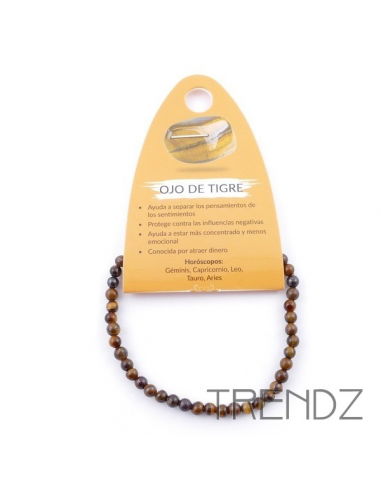 Pulsera Bola Ojo de Tigre