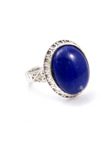 Anillo Plata Lapislázuli