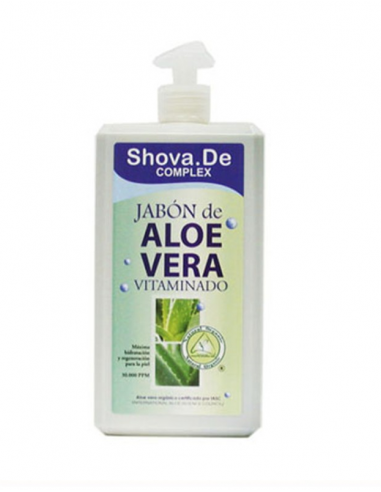 Jabón de Aloe Vera - Shova.De - 1 Litro