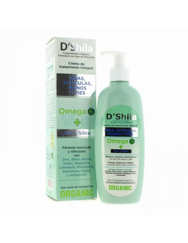Crema de Manos, Uñas y Pies Omega 6 -...