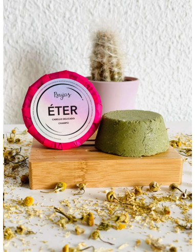 Champú Sólido Éter Cabello Delicado -...