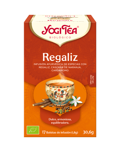 Regaliz Bio - Yogi Tea - 17 infusiones