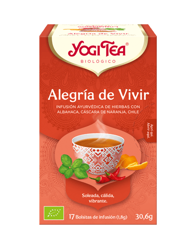 Alegría de Vivir Bio - Yogi Tea - 17...