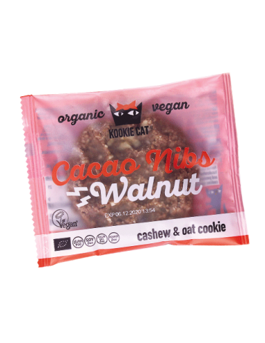 Galleta Kookie Cat Nibs de Cacao y...