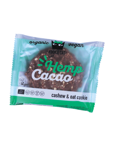 Galleta Kookie Cat Cañamo y Cacao Eco...