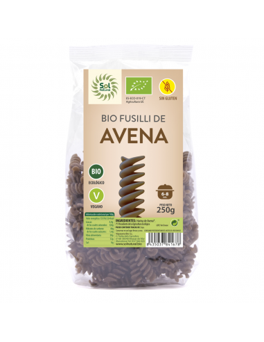 Fusilli de Avena Bio Sin Gluten Bio -...