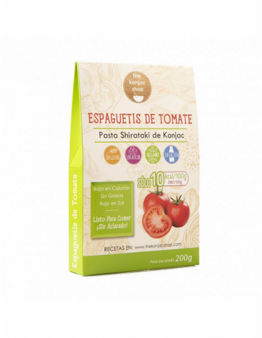 Pasta Konjac Espaguetis de Tomate -...