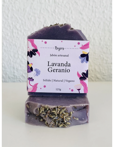 Jabón de Lavanda y Geranio - Bujas -...