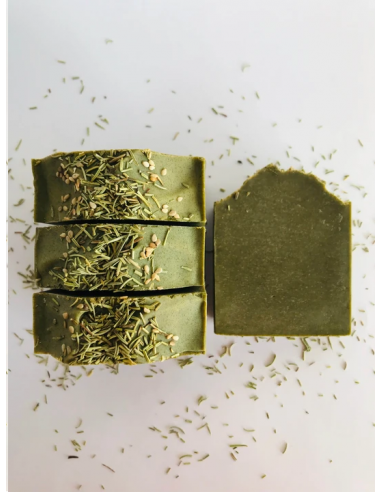 Jabón de Romero y Espirulina - Bujas...