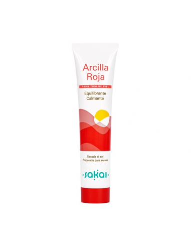 Mascarilla de Arcilla Roja - Sakai -...
