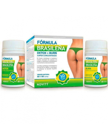 Fórmula Brasileña Detox + Burn -...