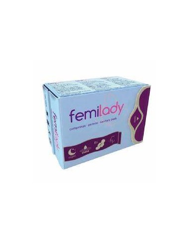Compresas de Noche - Femilady - 8...